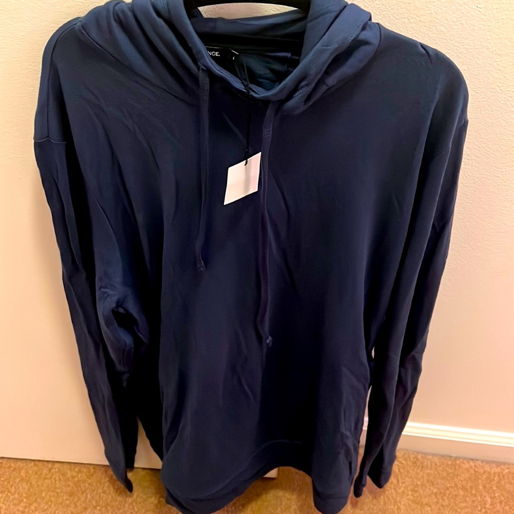 NWT Vince blue hoodie.